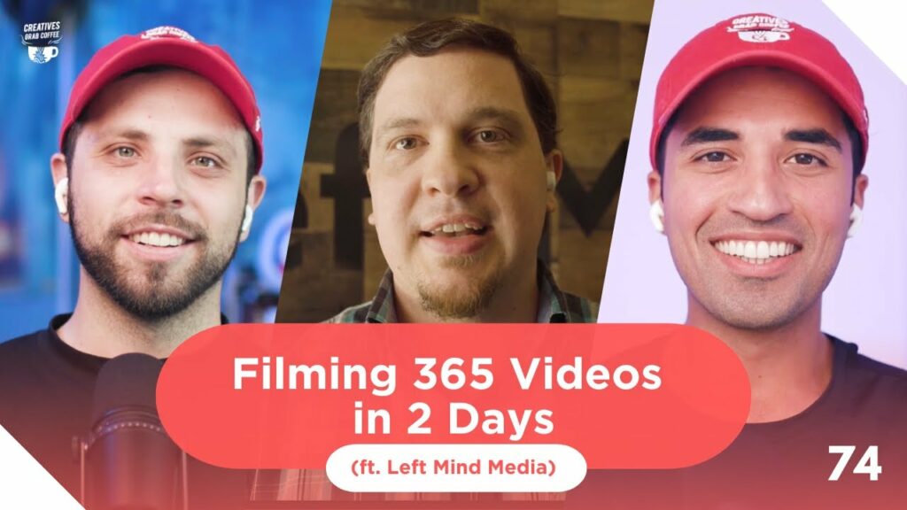 Filming 365 Videos in 2 Days | Creatives Grab Coffee 74