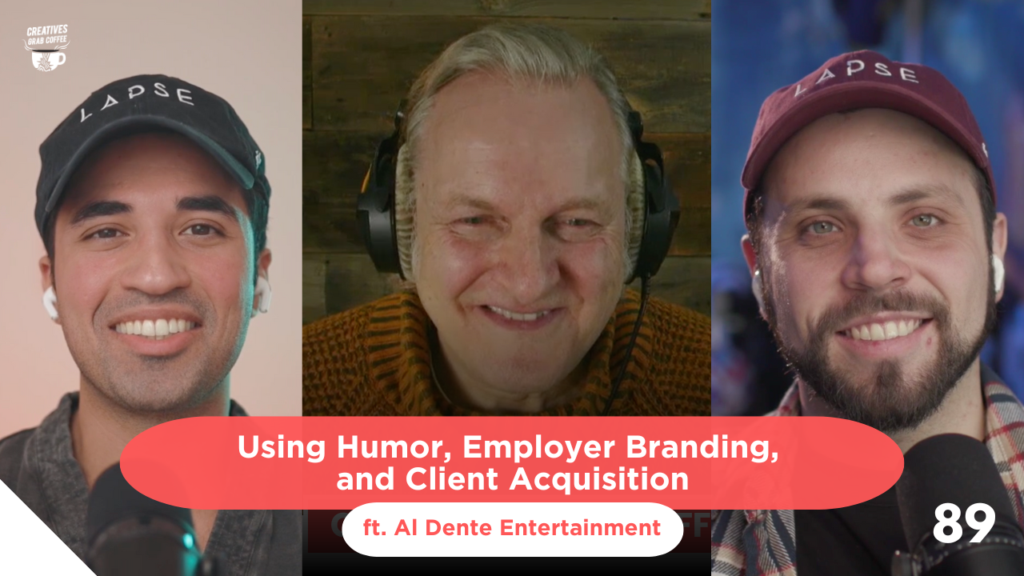 Using Humor, Employer Branding, and Client Acquisition (ft. Al Dente Entertainment) #89