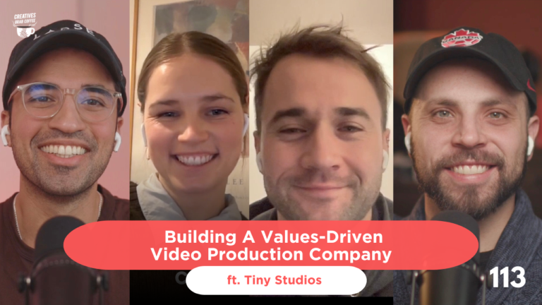#113 Building a Values-Driven Production Company (ft. Tiny Studios)