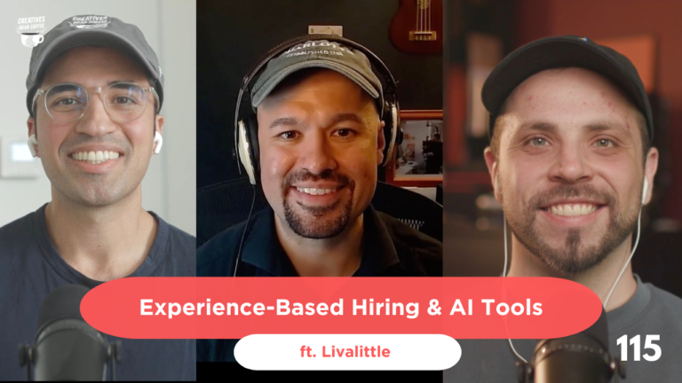 #115 Experience-Based Hiring & AI Tools (ft. LivaLittle)